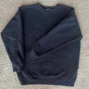 Victoria's Secret Women's Black Crewneck Sweater